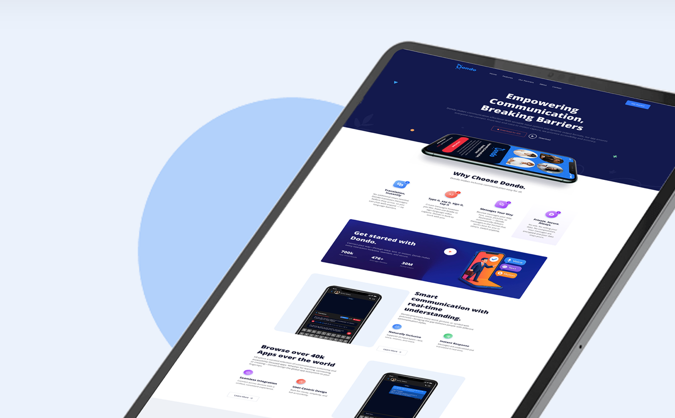 Why Dondo exists - section cover